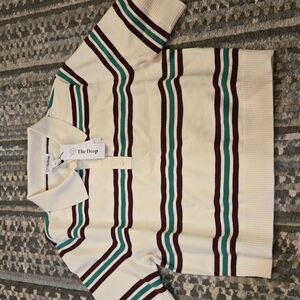 The Drop Short Sleeved Cropped Shirt In A Misses Large New With Tag.